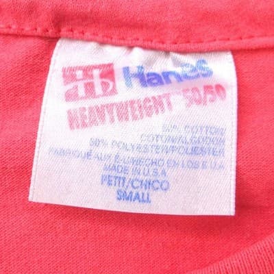 Vintage Hanes Green River Utah Graphic T-Shirt Coral Pink Small Made in USA - Thumbnail 2