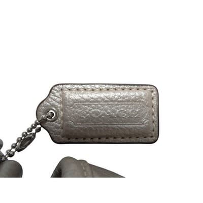Coach Penelope Metallic Champagne Leather Shoulder Bag Turnlock F15170 Womens - Thumbnail 4