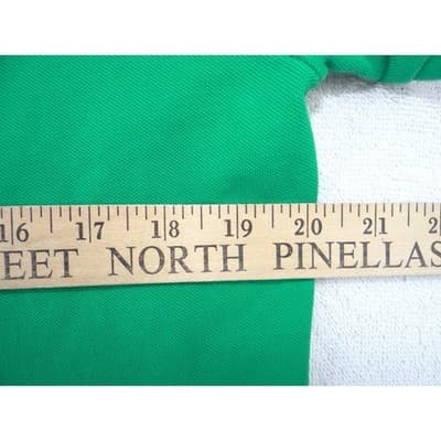 US Polo Assn Mens Green Short Sleeve Pique Cotton Polo Shirt Size M - Thumbnail 5