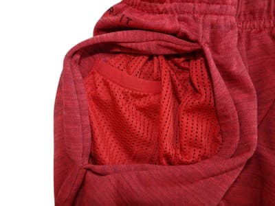 Nike Dri-FIT Red Athletic Shorts - Medium - Thumbnail 2