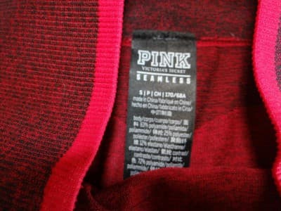 Victoria's Secret PINK Seamless High-Waist Leggings - Red - Thumbnail 3