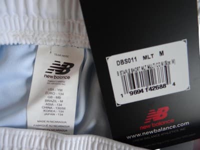 New Balance Youth Gradient Sports Shorts - Size M - Thumbnail 2