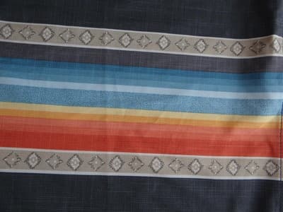 Men's Surf Shorts with Colorful Stripes Size 40 - Thumbnail 4