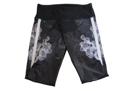 RBX Floral Print Active Leggings - Size Medium - Thumbnail 2