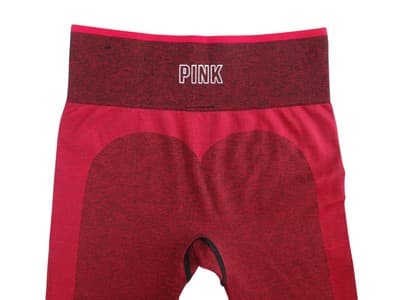 Victoria's Secret PINK Seamless High-Waist Leggings - Red - Thumbnail 7