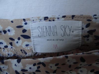 Sienna Sky Floral Peplum Top - Stylish & Comfortable - Thumbnail 5