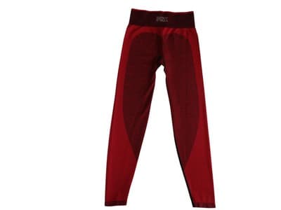 Victoria's Secret PINK Seamless High-Waist Leggings - Red - Thumbnail 4