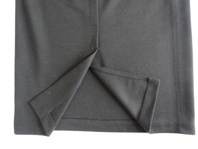 Classic Black Midi Skirt - Thumbnail 4
