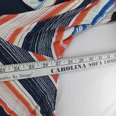 NWT Ruby Rd Woman Bright Idea Striped Twisted Front Top 3X - Thumbnail 7