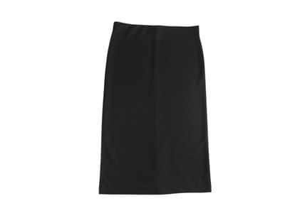 Classic Black Midi Skirt - Thumbnail 2