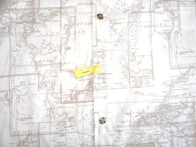 Field & Stream Map Print Short Sleeve Shirt XXXL - Thumbnail 2