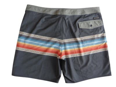 Men's Surf Shorts with Colorful Stripes Size 40 - Thumbnail 3