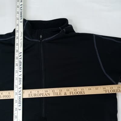 Shop Antarctica Black Long Sleeve Quarter Zip Pullover Shirt Women's Size L - Thumbnail 5