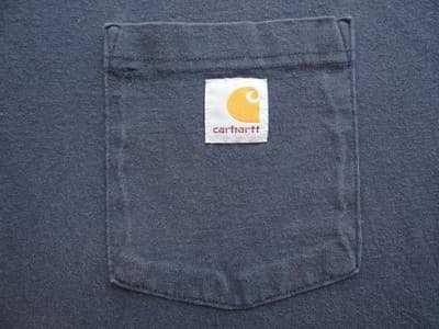 Carhartt Loose Fit Pocket T-Shirt - Navy - Thumbnail 3