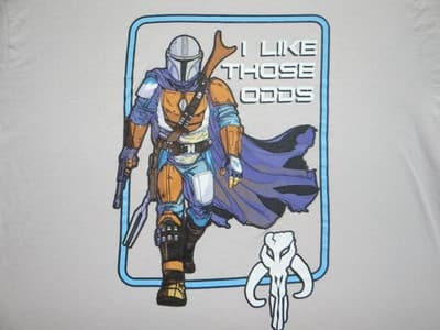 Star Wars I Like Those Odds T-Shirt - Mad Engine - Thumbnail 3
