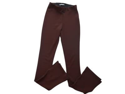 ZARA Women's Stretchy Brown Pants - Size S
