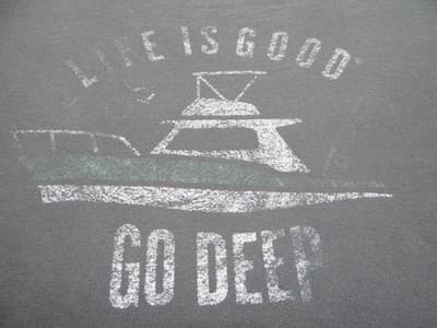 Life is Good Men's Go Deep T-Shirt - Casual Graphic Tee - Thumbnail 6