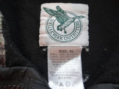 Mossy Oak Camo Jacket - Wells Creek Outfitters - Outdoor Hunting Wear - Thumbnail 5
