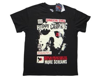 Friday the 13th Happy Camping Graphic T-Shirt