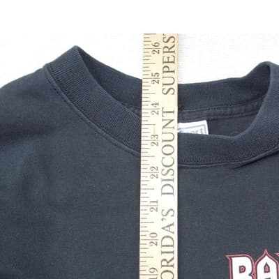 Vintage Bad Ass Choppers Long Sleeve Graphic T-Shirt Mens Black M Iron Cross - Thumbnail 9
