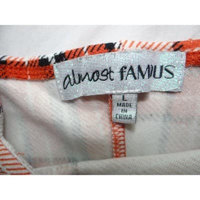 Almost Famous Women's Plaid Dress - Spaghetti Strap - Thumbnail 3