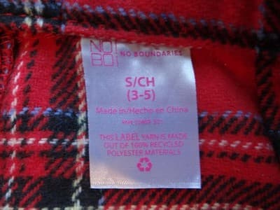 No Boundaries Red Plaid Skirt for Kids - Thumbnail 4