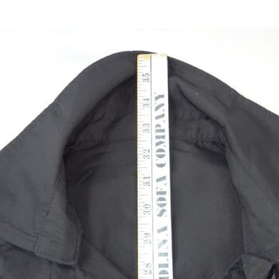 Womens Black Double Breasted Trench Coat XL Cuff Ties Mid Length Jacket - Thumbnail 8