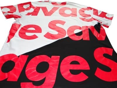 Savage Graphic Print Men's T-Shirt - Thumbnail 2