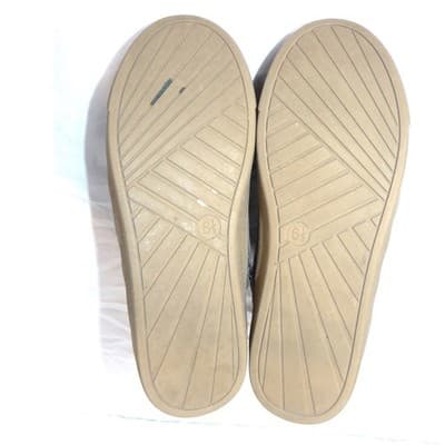 Juicy Couture Womens Grey Quilted High Top Sneakers Side Zip Shoes Size 6.5 - Thumbnail 8