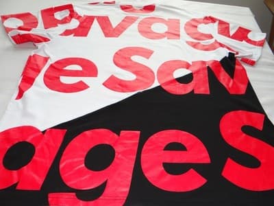 Savage Graphic Print Men's T-Shirt - Thumbnail 7