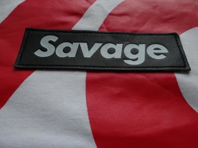 Savage Graphic Print Men's T-Shirt - Thumbnail 4