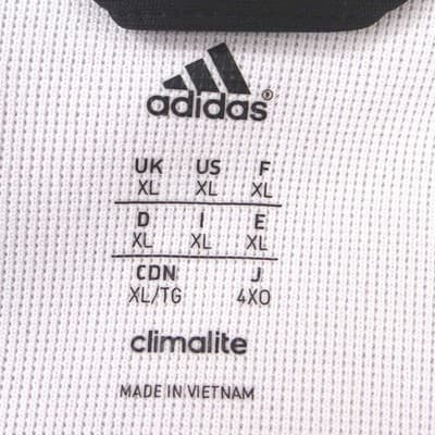 Adidas Mens Climalite Full Zip Track Jacket Gray Space Dye Mock Neck XL - Thumbnail 3