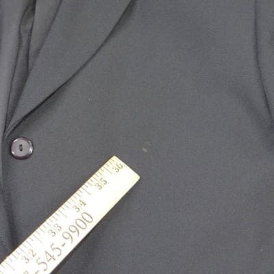 Sport Collection Womens Black 3 Button Blazer Jacket Size 14 Made in Canada - Thumbnail 5