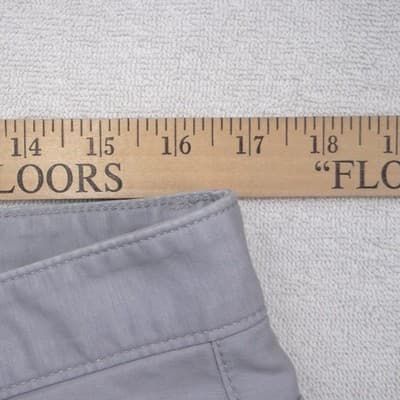 Calvin Klein Mens Extreme Slim Fit Stretch Pants Light Grey 34x32 Chinos - Thumbnail 5