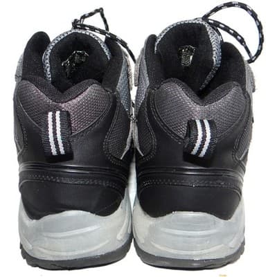 Khombu Mens Hiking Boots Gray Black Lace Up Mid Top Size 8 M - Thumbnail 6