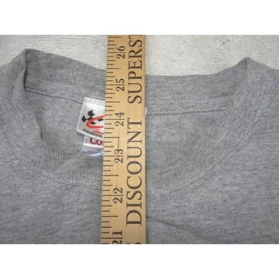 Bike Week 2016 Chase Authentics Mens Ocean City Long Sleeve Gray Skull Shirt M - Thumbnail 7