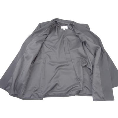 Sport Collection Womens Black 3 Button Blazer Jacket Size 14 Made in Canada - Thumbnail 2