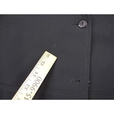 Sport Collection Womens Black 3 Button Blazer Jacket Size 14 Made in Canada - Thumbnail 7