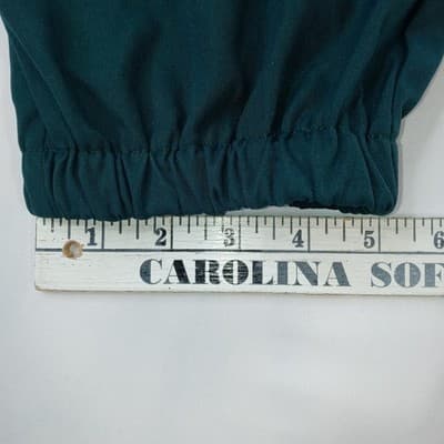 SHEIN Women's Dark Green Sleeveless V Neck Wide Leg Jumpsuit Size M - Thumbnail 7