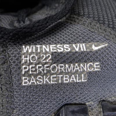 Nike Lebron Witness VII HO22 Performance Basketball Shoes Men's Size 10.5 Black - Thumbnail 4