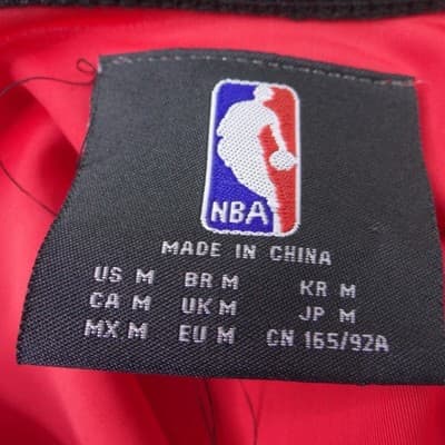 NBA Chicago Bulls Bodysuit Swimsuit Red High Cut Scoop Back Womens Medium - Thumbnail 2