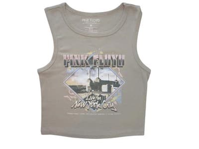 Pink Floyd Crop Top - Live in New York City - Size S