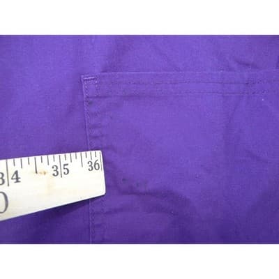 Scrubstar Womens Purple V-Neck Scrub Set Top and Cargo Pants Medium 33782 - Thumbnail 11