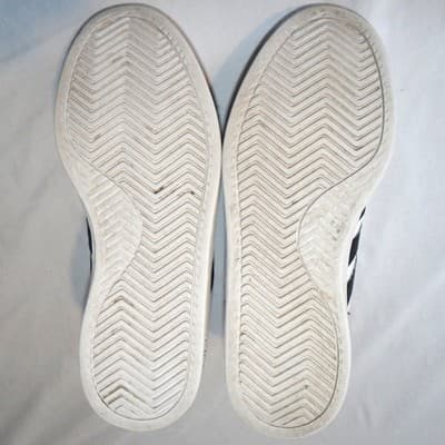 Adidas Grand Court 2.0 Shoes White Black Stripes Low Top Sneakers Mens Size 7 - Thumbnail 7
