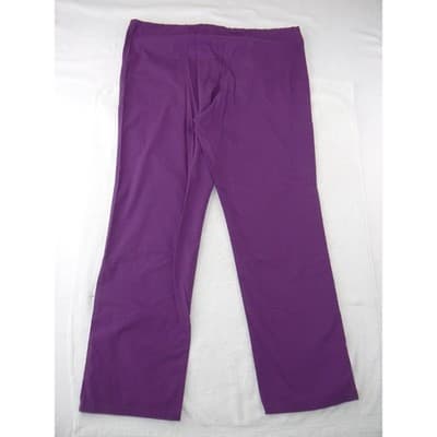 Scrubstar Womens Purple V-Neck Scrub Set Top and Cargo Pants Medium 33782 - Thumbnail 13