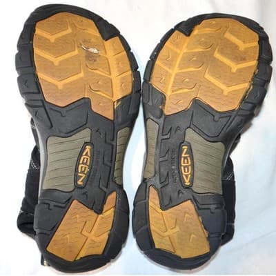 KEEN Men's Water Sandals Newport H2 Black Grey Size 10 Outdoor Sport - Thumbnail 7