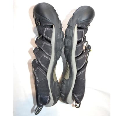 KEEN Men's Water Sandals Newport H2 Black Grey Size 10 Outdoor Sport - Thumbnail 3