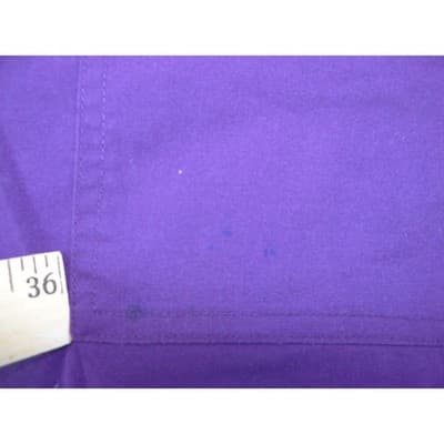 Scrubstar Womens Purple V-Neck Scrub Set Top and Cargo Pants Medium 33782 - Thumbnail 8