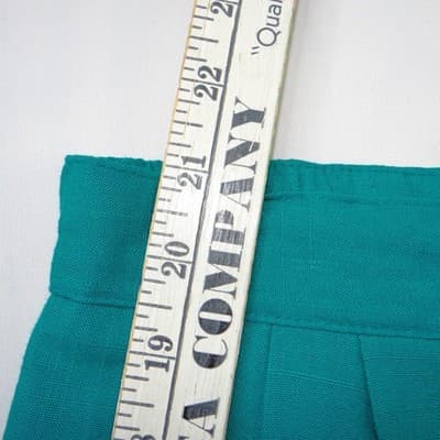 Sag Harbor Vintage Teal Green Blazer and Pleated Shorts Set Womens Large 90s - Thumbnail 12