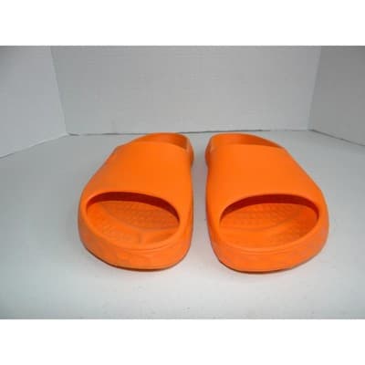 G/FORE MG4+ Slide Orange Mens 10 Womens 12 Lightweight Golf Sandals 2882 - Thumbnail 4